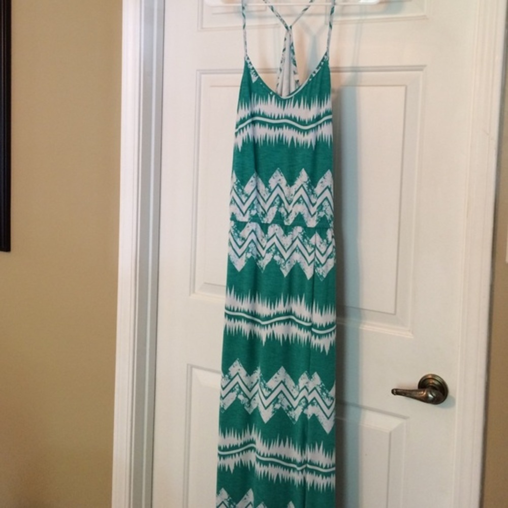 Turquoise Maxi Dress
